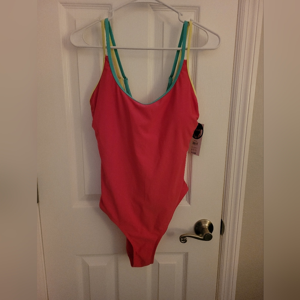 Vibrant Pink One-Piece Swimsuit